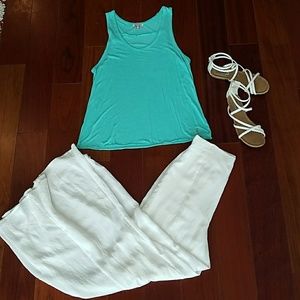 Juicy Couture Seafoam Green/Light Teal Tank